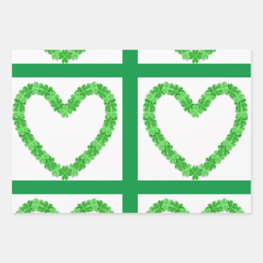 Str. Patrick's Day Wrapping Paper set of 3 (Voorkant 2)