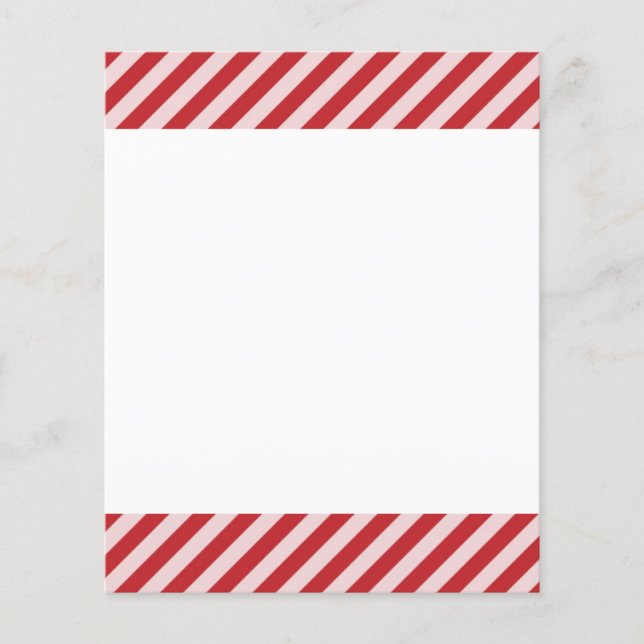 [STR-RD-1] Rood en wit snoepgoed gestreept (Voorkant)
