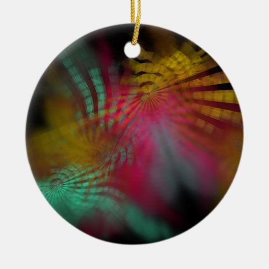 straal keramisch ornament (Voorkant)