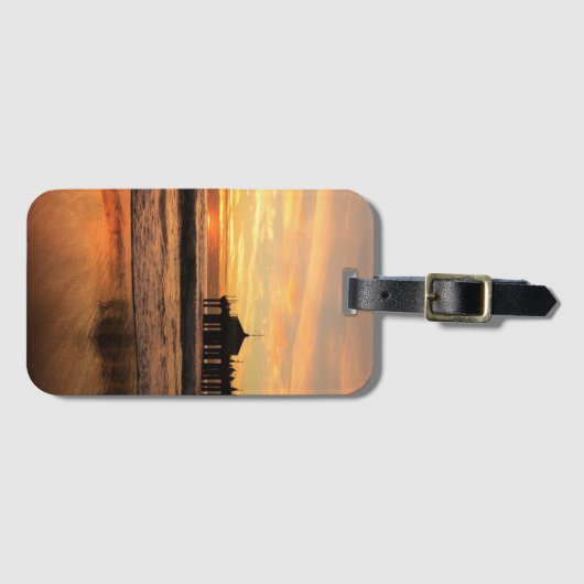 Straal over zee bagagelabel (Voorkant (horizontaal))