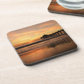 Straal over zee bier onderzetter (Linkerzijde)