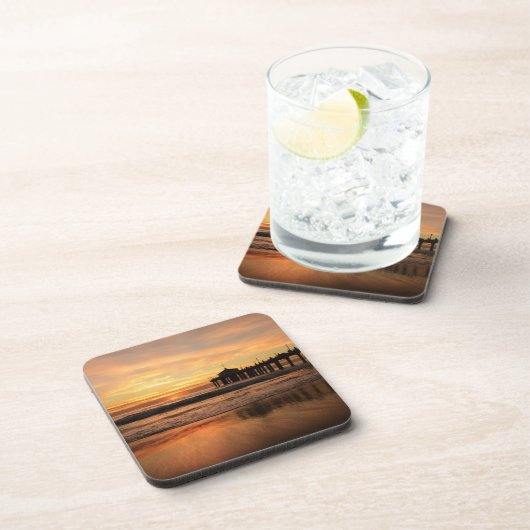 Straal over zee bier onderzetter (Rechterzijde)