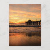 Straal over zee briefkaart (Voorkant)