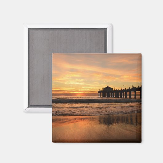 Straal over zee magneet (Voorkant / Achterkant)