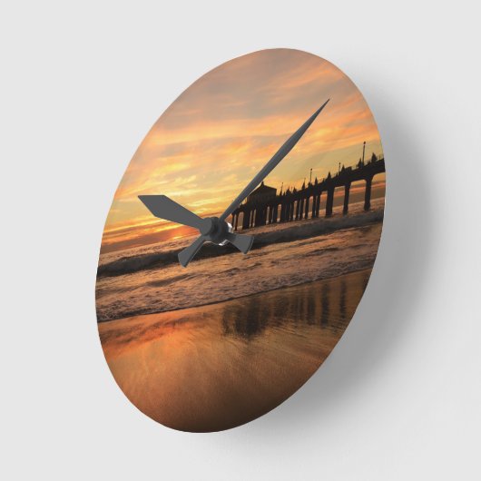 Straal over zee ronde klok (Hoek)