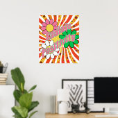Straal Positiviteit uit Poster (Thuiskantoor)