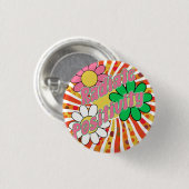 Straal Positiviteit uit Ronde Button 3,2 Cm (Voorkant /achterkant)