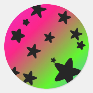 Straal Ronde Sticker