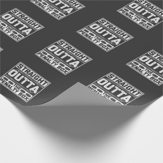 Straal straffeloosheidspakket voor ockey Player Cadeaupapier (Hoek)