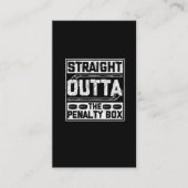 Straal straffeloosheidspakket voor ockey Player Visitekaartje (Voorkant)