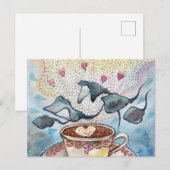 Straal van liefde briefkaart (Voorkant / Achterkant)