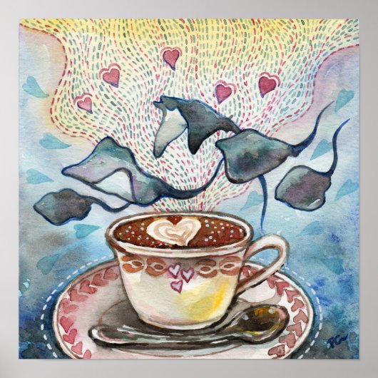 Straal van liefde poster (Voorkant)