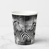 Straal van Zebra Papieren Bekers (Rechts)