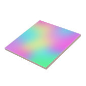 Straalboogkleuren Abstracte vervagen Ombre Tegeltje (Zijkant)