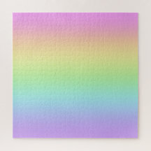 Straalgradiënt pastel uitdagende puzzel