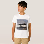 Straaljager Boven Zee T-shirt (Voorkant volledig)
