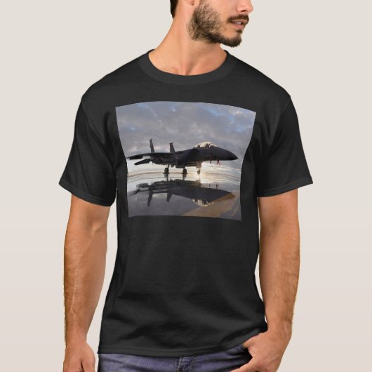 Straaljager Boven Zee T-shirt (Voorkant)