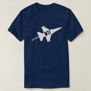 Straaljager vliegtuig,Simpel,Luchtvaart,Grappig,Ge T-shirt