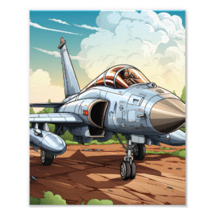 straaljagers foto afdruk