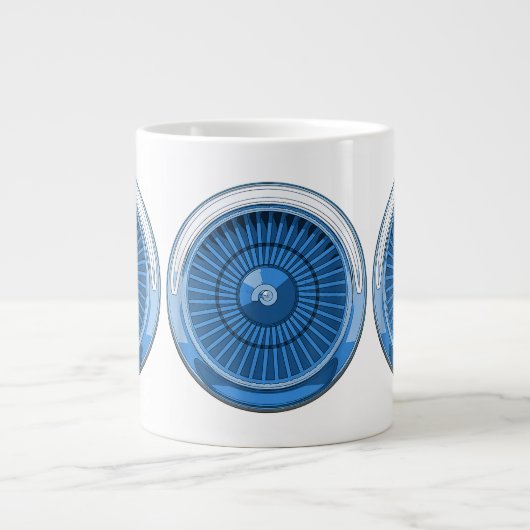 Straalmotor Grote Koffiekop (Voorkant)