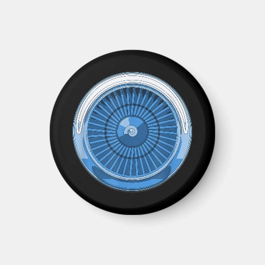 Straalmotor Magneet (Voorkant)