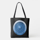 Straalmotor Tote Bag (Achterkant)
