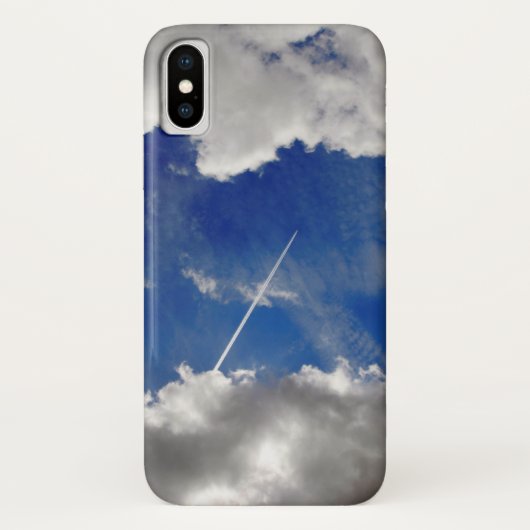 Straalspoor tussen wolken Case-Mate iPhone case (Achterkant)