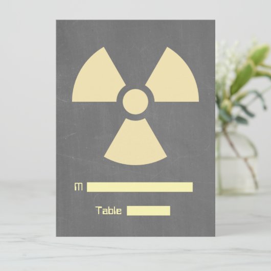 Straalsymbool Plaats kaart (Staand voorkant)