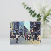  straat 1971 briefkaart (Staand voorkant)