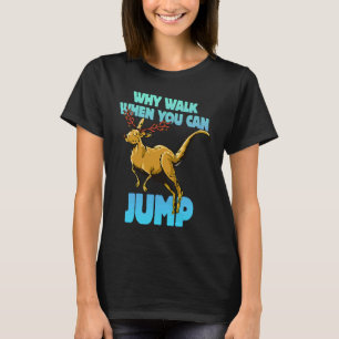 Straat Acrobat Waarom lopen we als je Parkour kunt T-shirt
