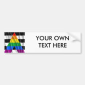 STRAAT ALLY FLAG BUMPERSTICKER (Voorkant)