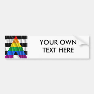 STRAAT ALLY FLAG BUMPERSTICKER
