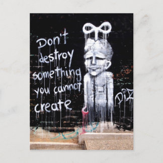 straat ART Briefkaart