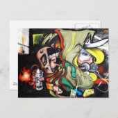 straat ART Briefkaart (Voorkant / Achterkant)