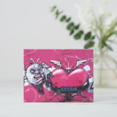 straat ART Briefkaart (Staand voorkant)