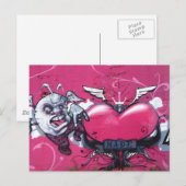 straat ART Briefkaart (Voorkant / Achterkant)