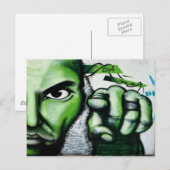 straat ART Briefkaart (Voorkant / Achterkant)