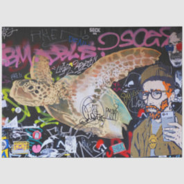 Straat Art Urban 11 — Afgiftepapier Tissuepapier