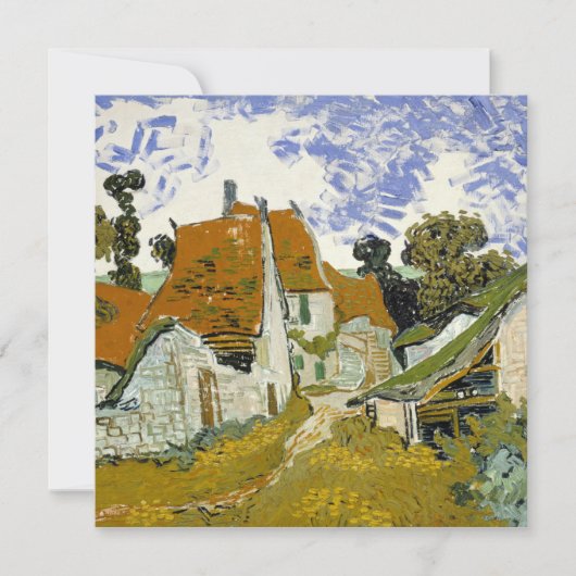 Straat Auvers-sur-Oise Vincent van Gogh (Voorkant)