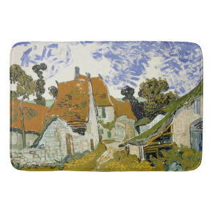 Straat Auvers-sur-Oise Vincent van Gogh Badmat