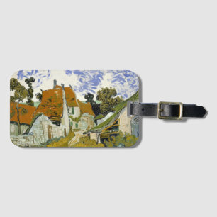 Straat Auvers-sur-Oise Vincent van Gogh Bagagelabel