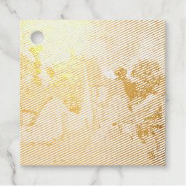 Straat Auvers-sur-Oise Vincent van Gogh Bedankjes Labels