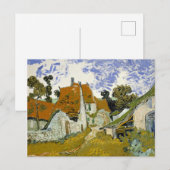 Straat Auvers-sur-Oise Vincent van Gogh Briefkaart (Voorkant / Achterkant)