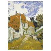 Straat Auvers-sur-Oise Vincent van Gogh Klembord (Achterkant)