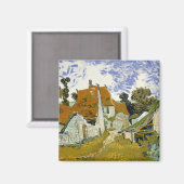 Straat Auvers-sur-Oise Vincent van Gogh Magneet (Voorkant / Achterkant)
