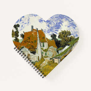 Straat Auvers-sur-Oise Vincent van Gogh Notitieboek