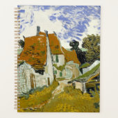 Straat Auvers-sur-Oise Vincent van Gogh Planner (Voorkant)