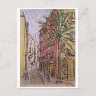 Straat Barcelona Briefkaart