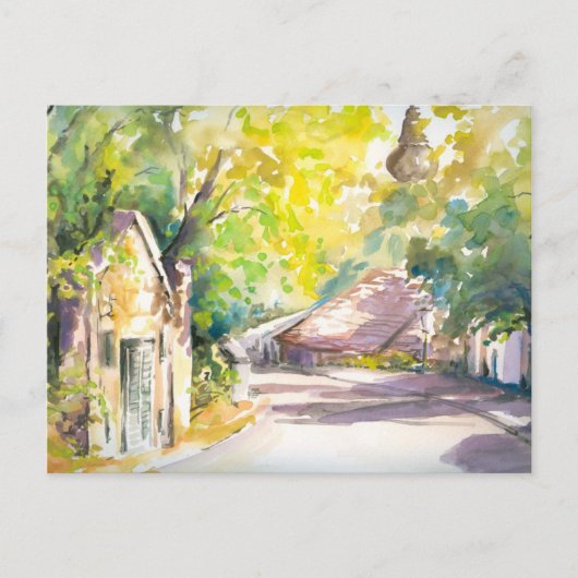 Straat Briefkaart (Voorkant)