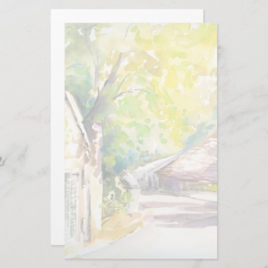 Straat Briefpapier (Voorkant / Achterkant)